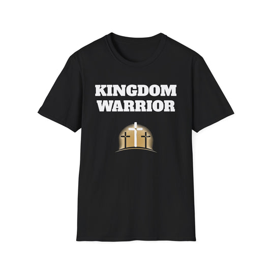 Kingdom Warrior T‑Shirt — Christian Crosses Faith Tee